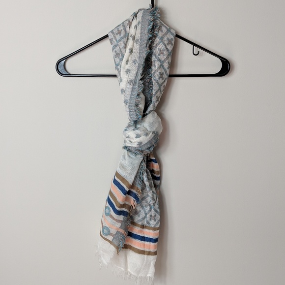 Vismaya Boho Moroccan Fringe Scarf - Picture 1 of 8